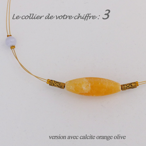 numerologie-collier-3-calcedoine-bleue-calcite-orange-olive